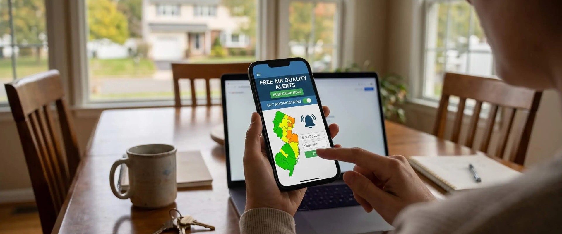 How to Get Free Air Quality Alerts in New Jersey